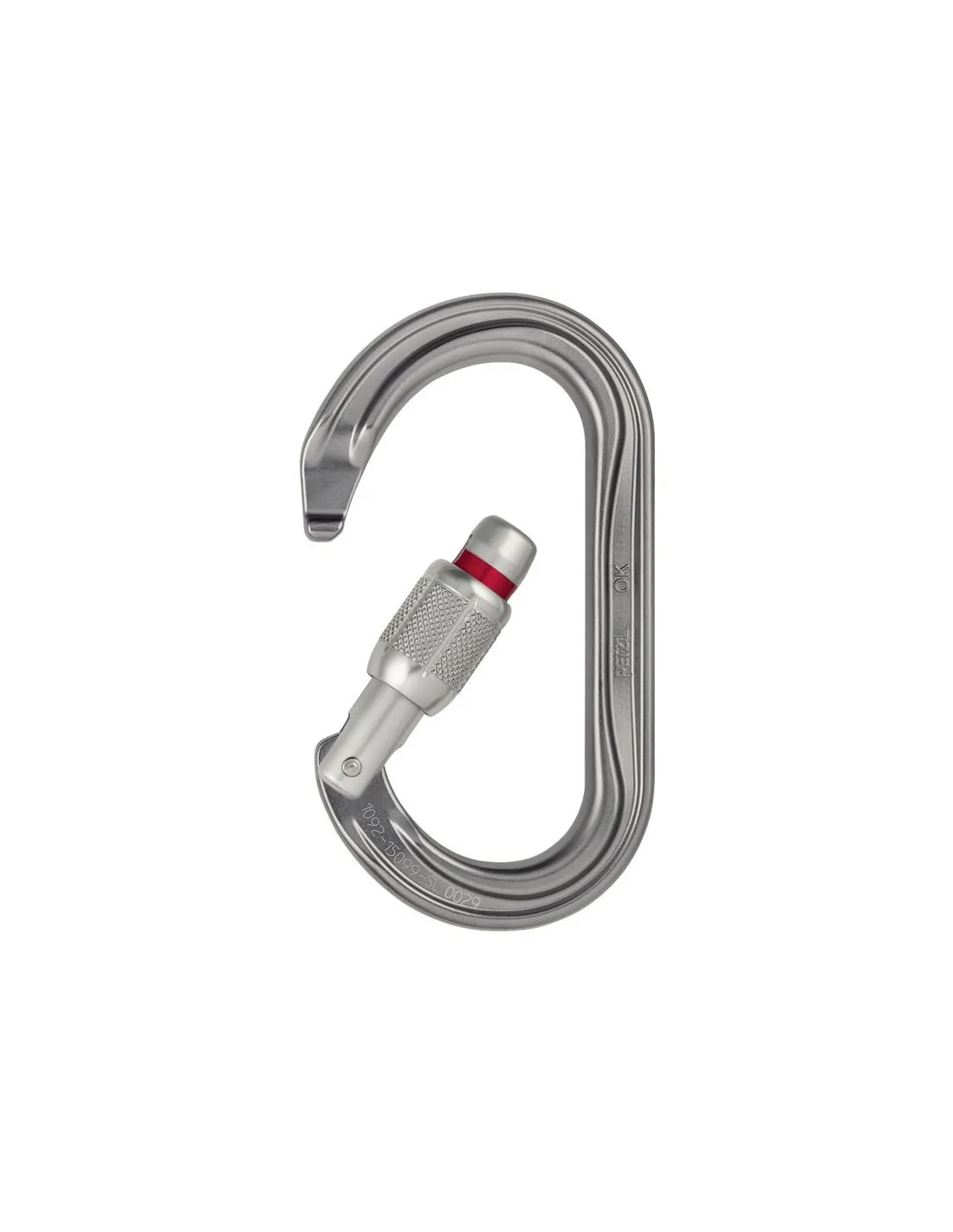 MOSQUETóN DE ESCALADA PETZL OK SCREWLOCK CARABINER