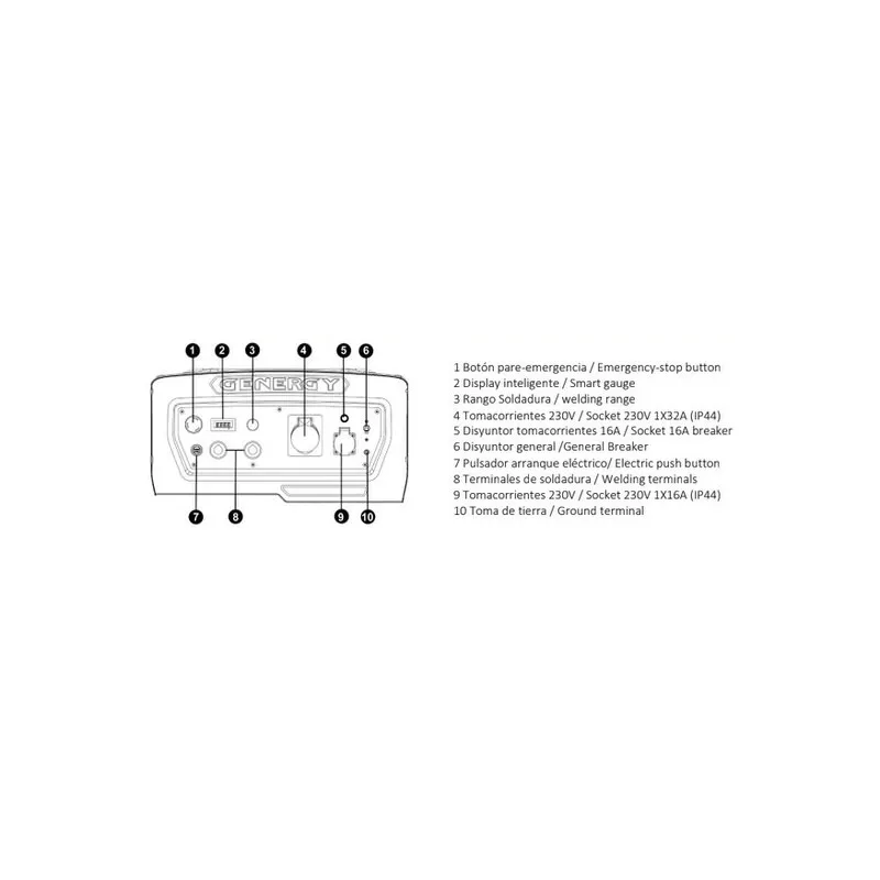 Motosoldadora Genergy TIMANFAYA | 6500 W