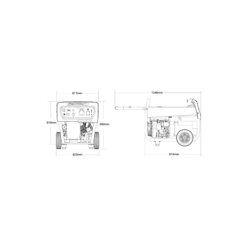 Motosoldadora Genergy TIMANFAYA | 6500 W