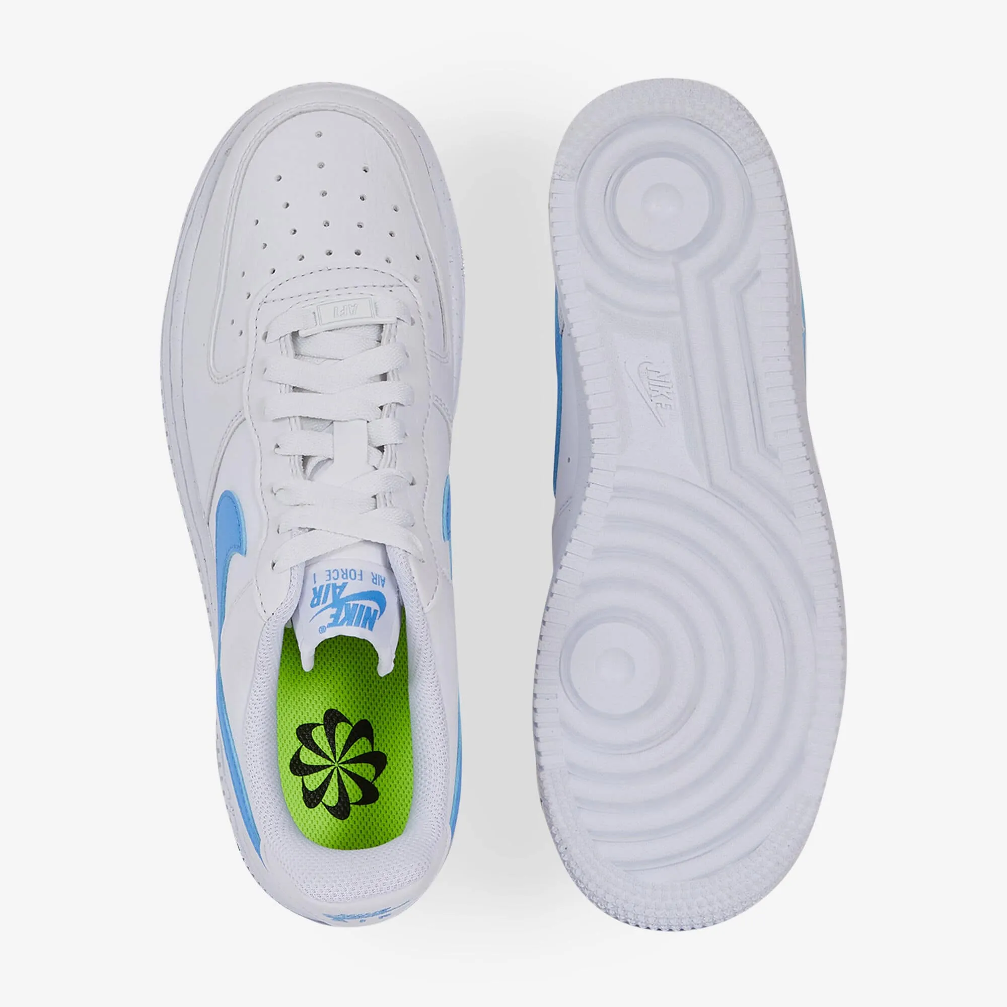 NIKE AIR FORCE 1 LOW BLANC/BLEU