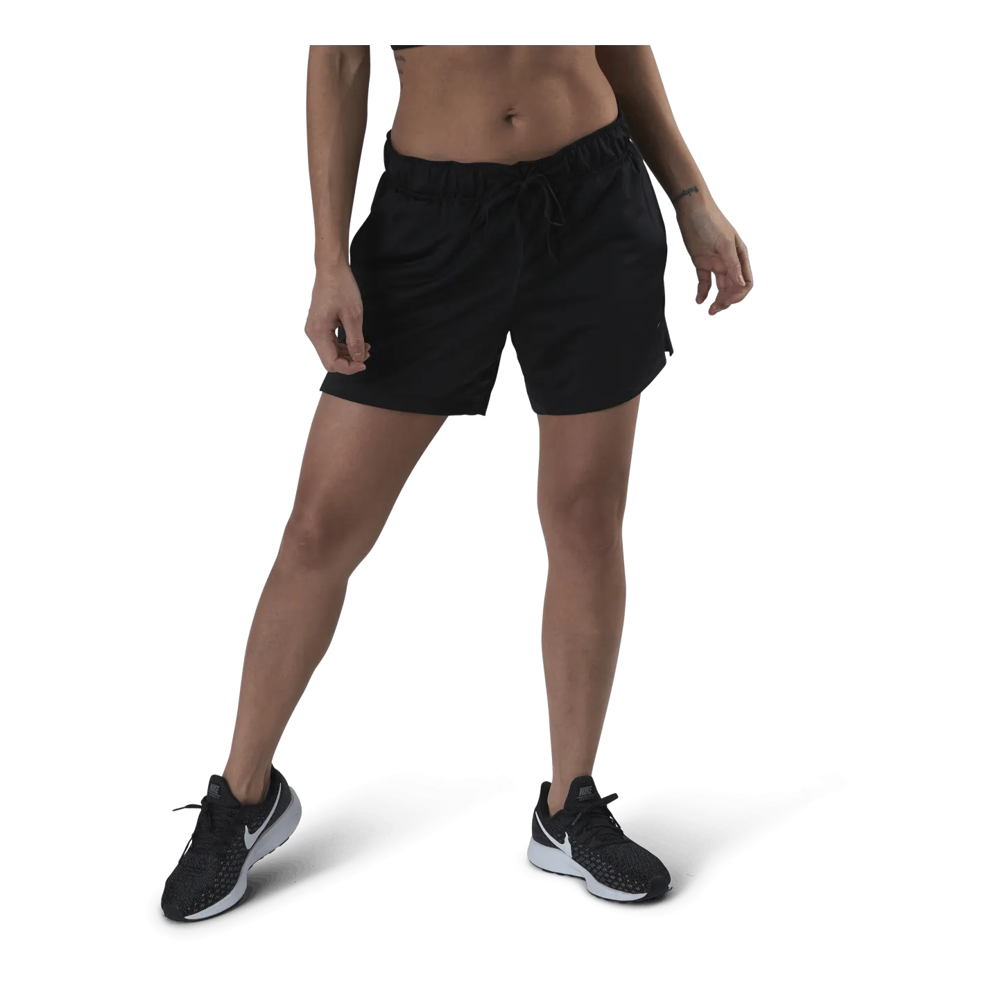 NIKE DRIFIT ATTACK SHORT WHITE/BLACK