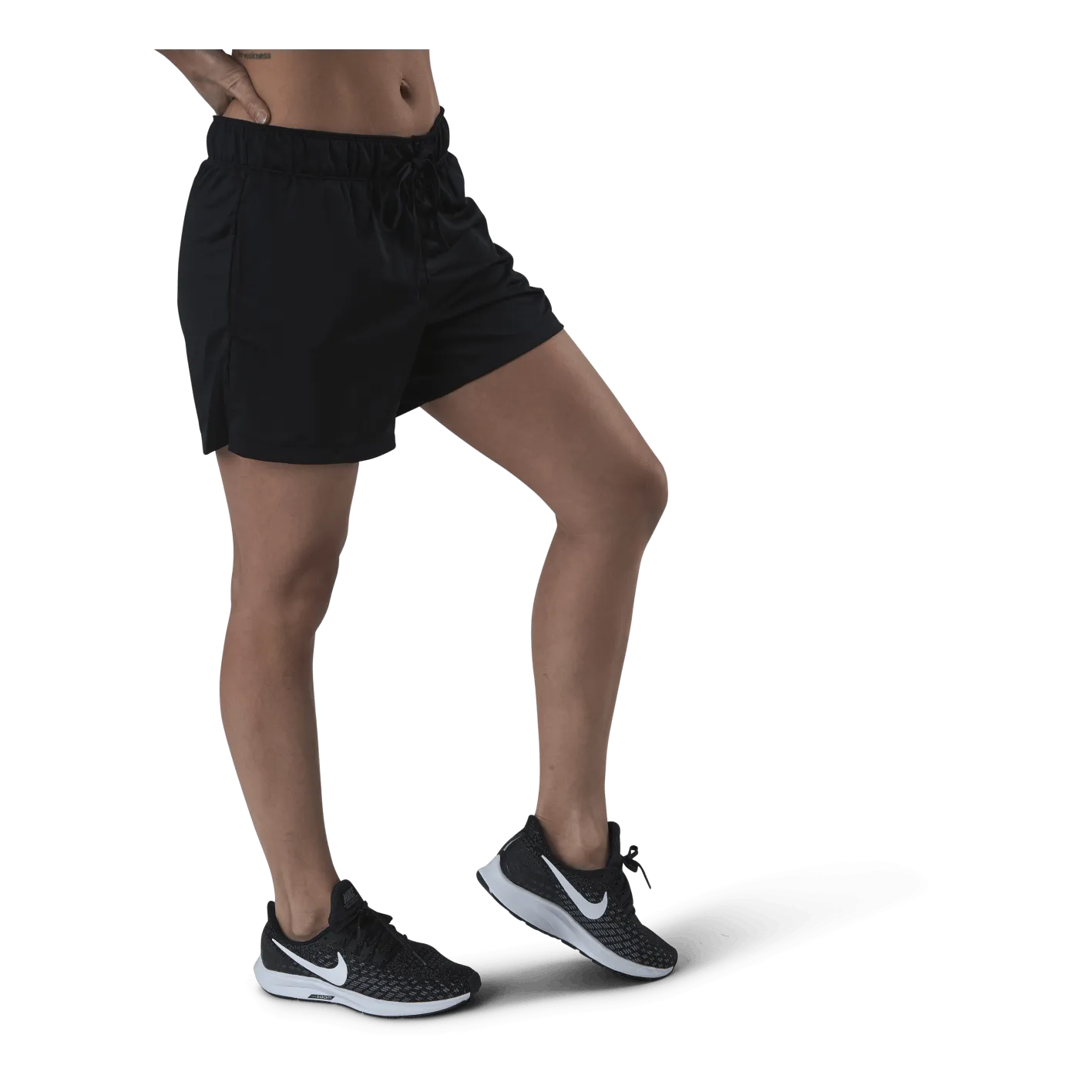 NIKE DRIFIT ATTACK SHORT WHITE/BLACK