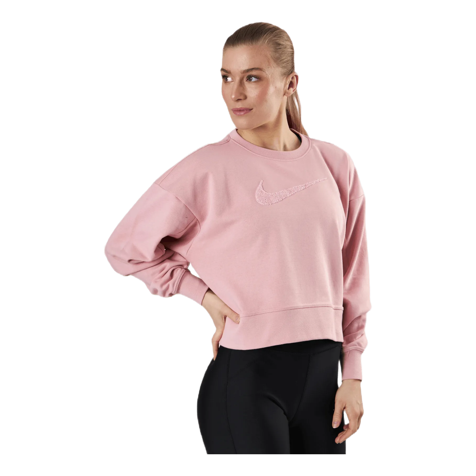 NIKE DRIFIT GET FIT SWOOSH PINK