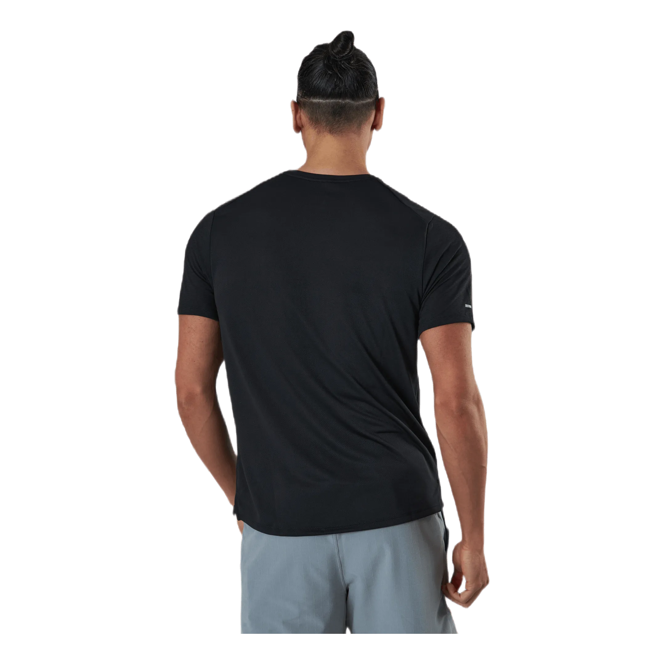 NIKE DRIFIT MILER RUN DIVISION TEE BLACK