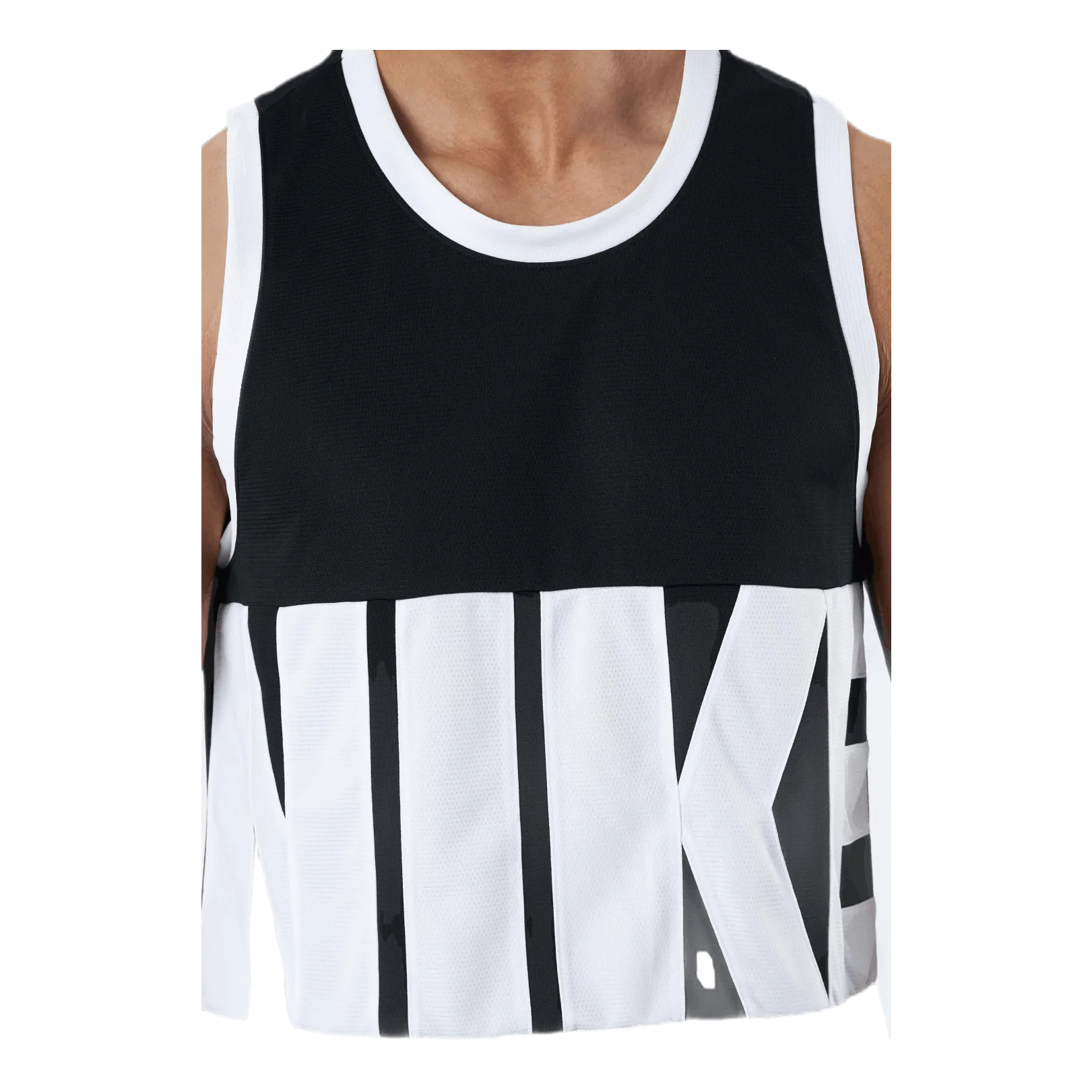 NIKE DRIFIT STARTING 5 WHITE/BLACK