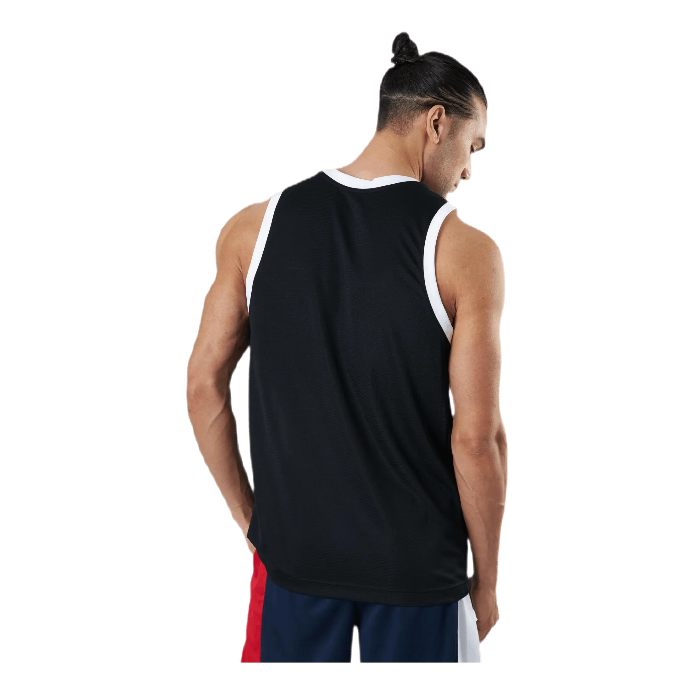 NIKE DRIFIT STARTING 5 WHITE/BLACK
