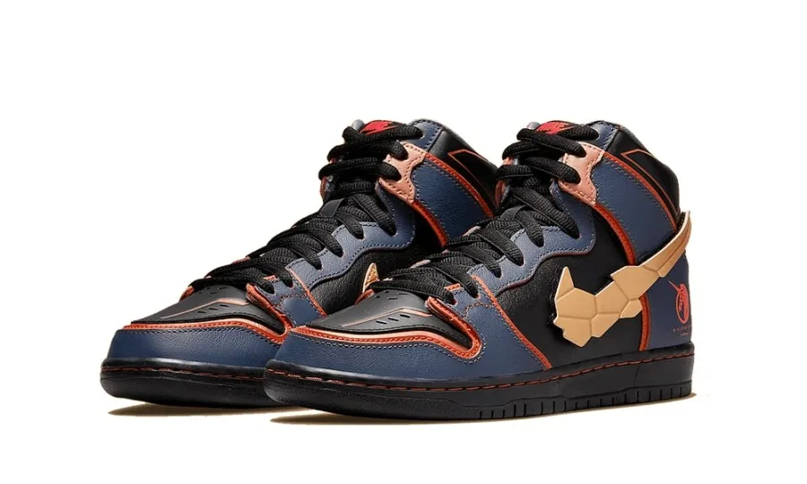NIKE DUNK SB HIGH RX0 UNICORN GUNDAM 02 BANSHEE