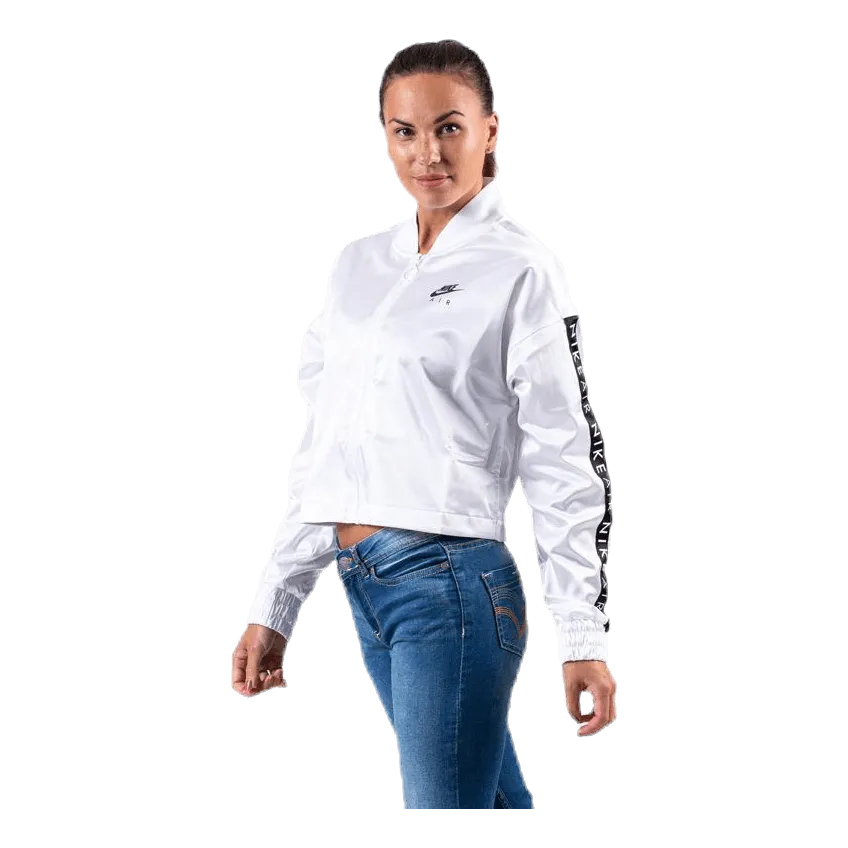Nike Nsw Air Satin Track Jacket White