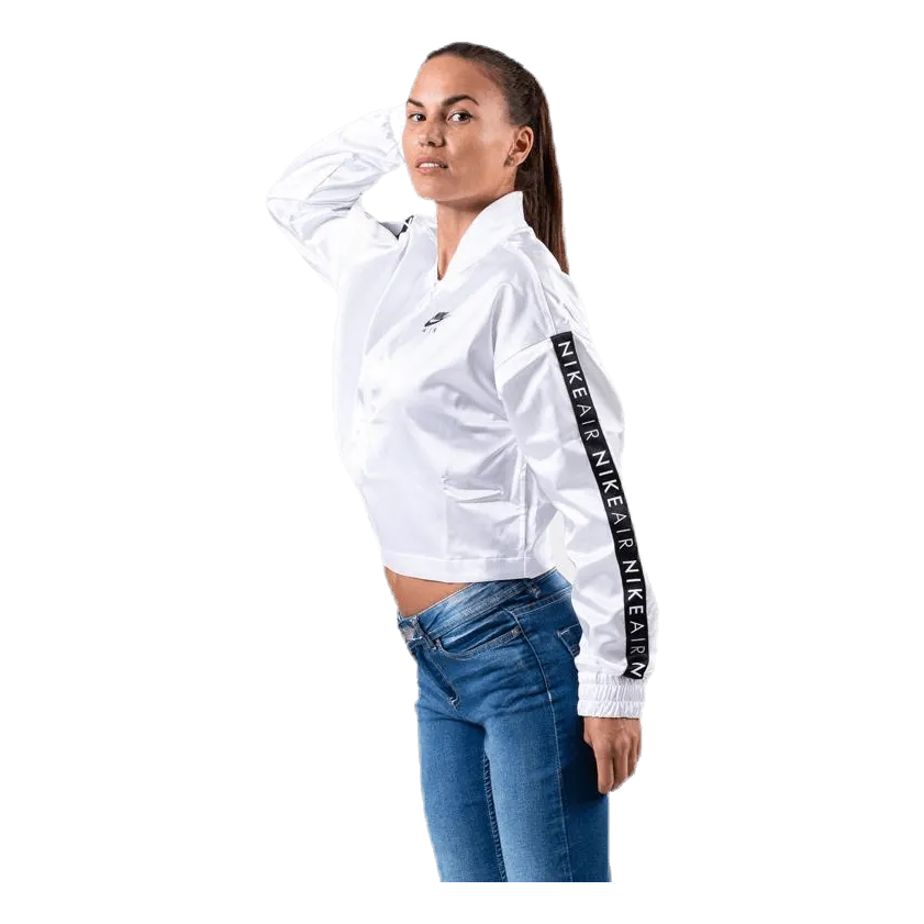 Nike Nsw Air Satin Track Jacket White