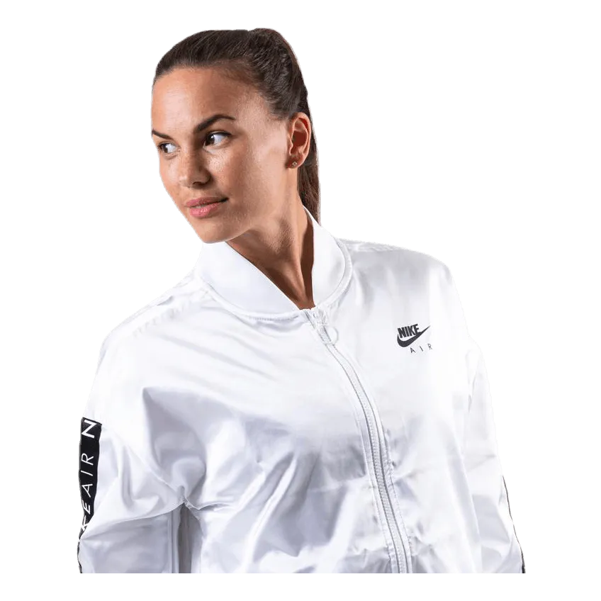 Nike Nsw Air Satin Track Jacket White