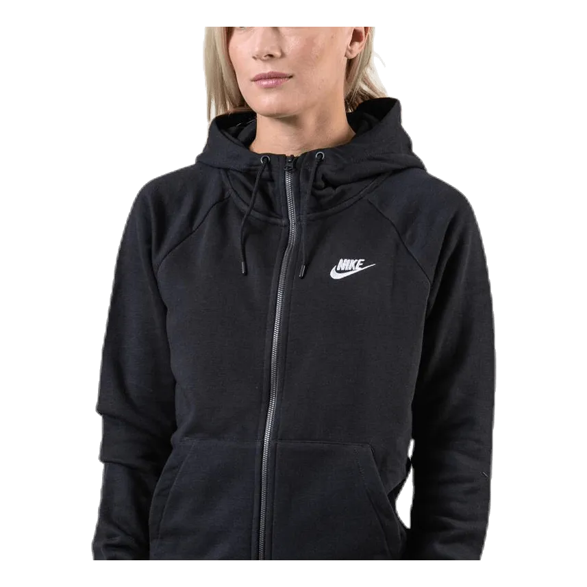 Nike Nsw Essential Zip Hoodie White/Black