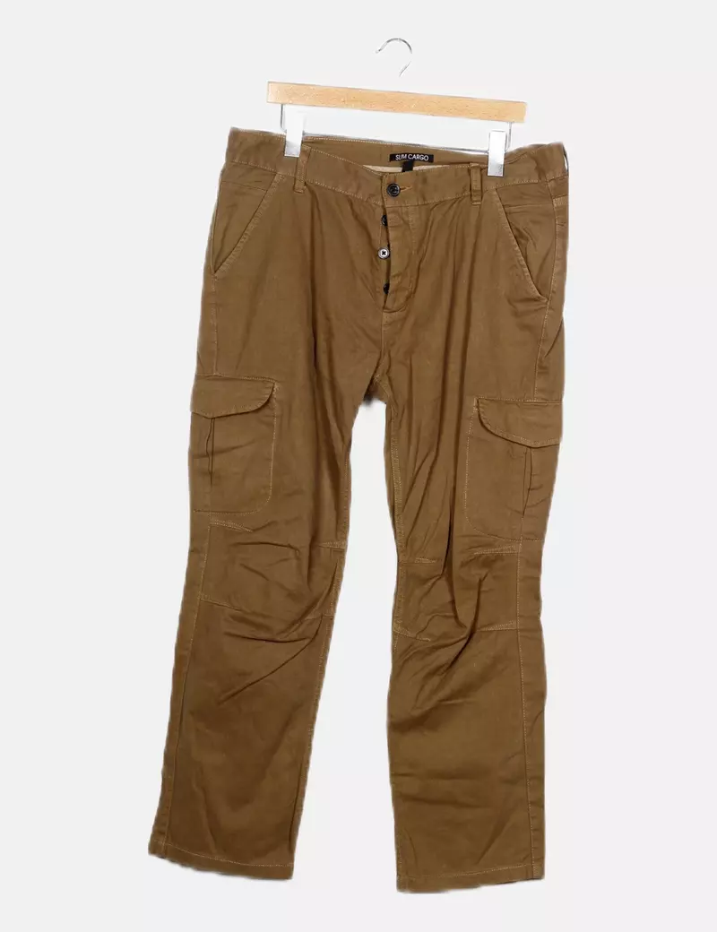 NoName Pantalón casual marrón