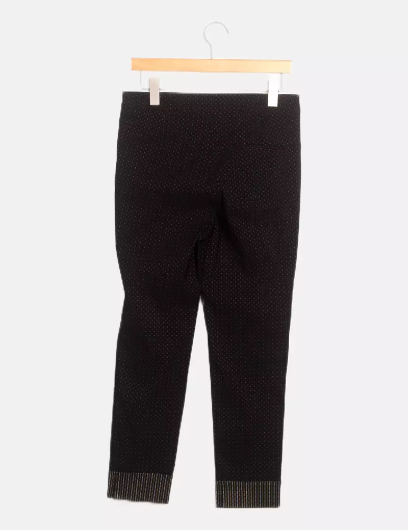 NoName Pantalón chino estampado
