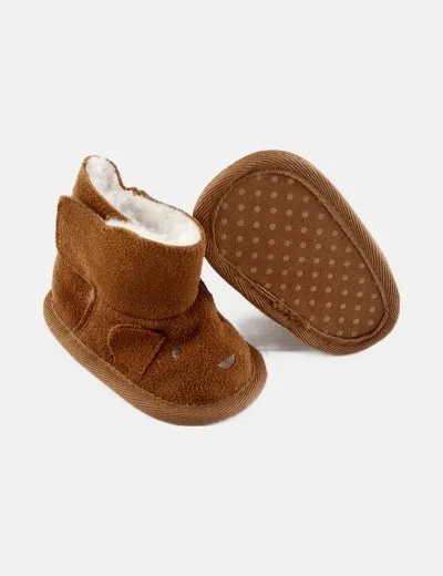 NoName Primesos pasos camel velcro