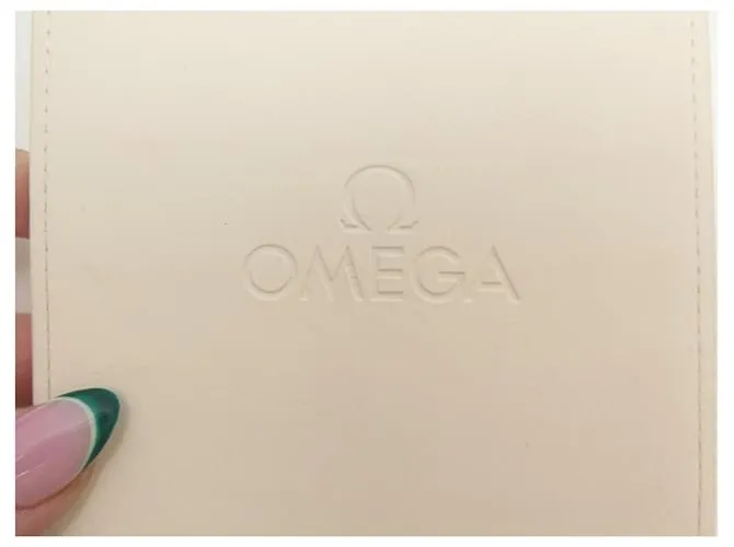 NUEVA CAJA ÚNICA PARA LA CAJA DE RELOJ OMEGA SEAMASTER SPEEDMASTER DE MADERA BARNIZADA Castaño 