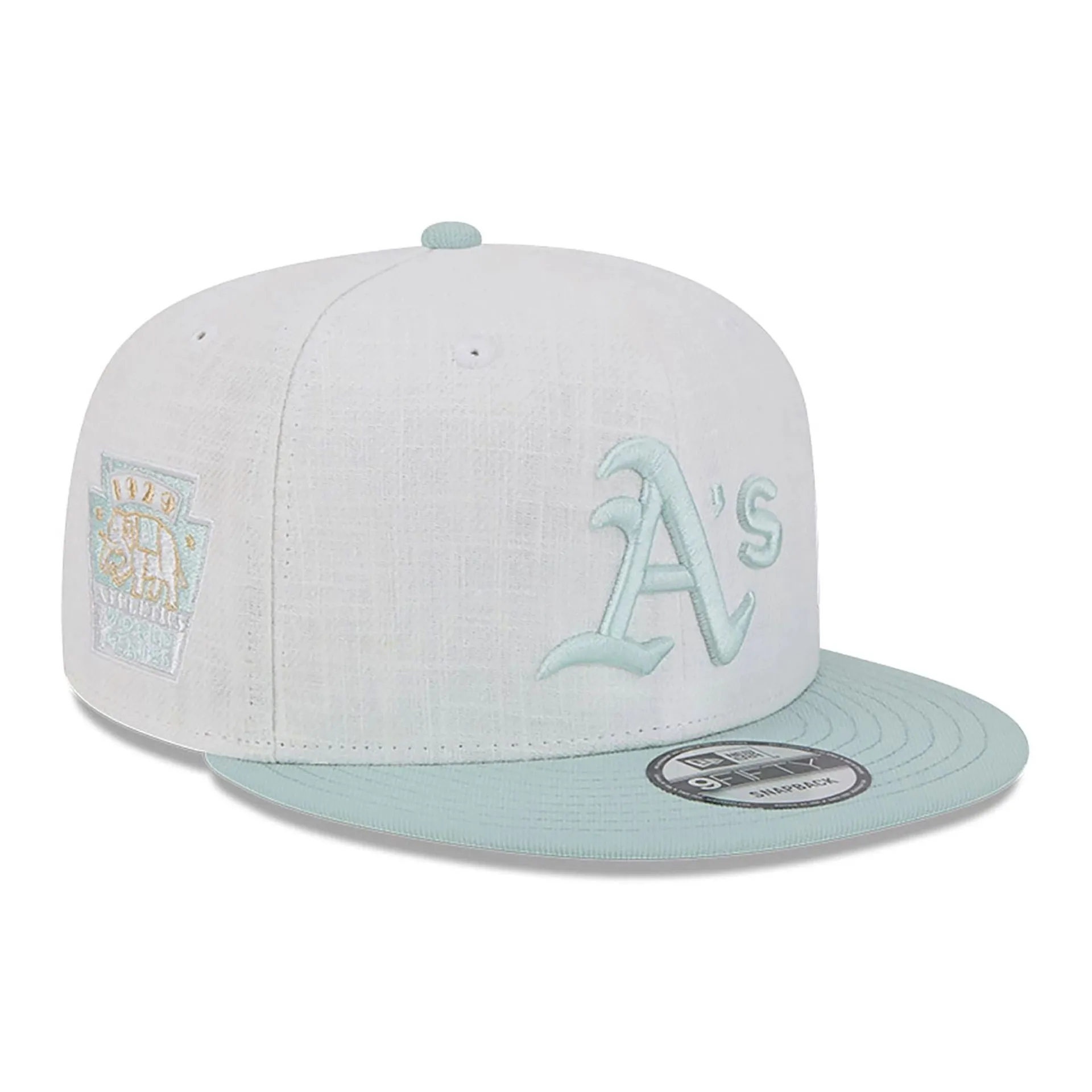 Oakland Athletics Minty Breeze White 9FIFTY Snapback Cap
