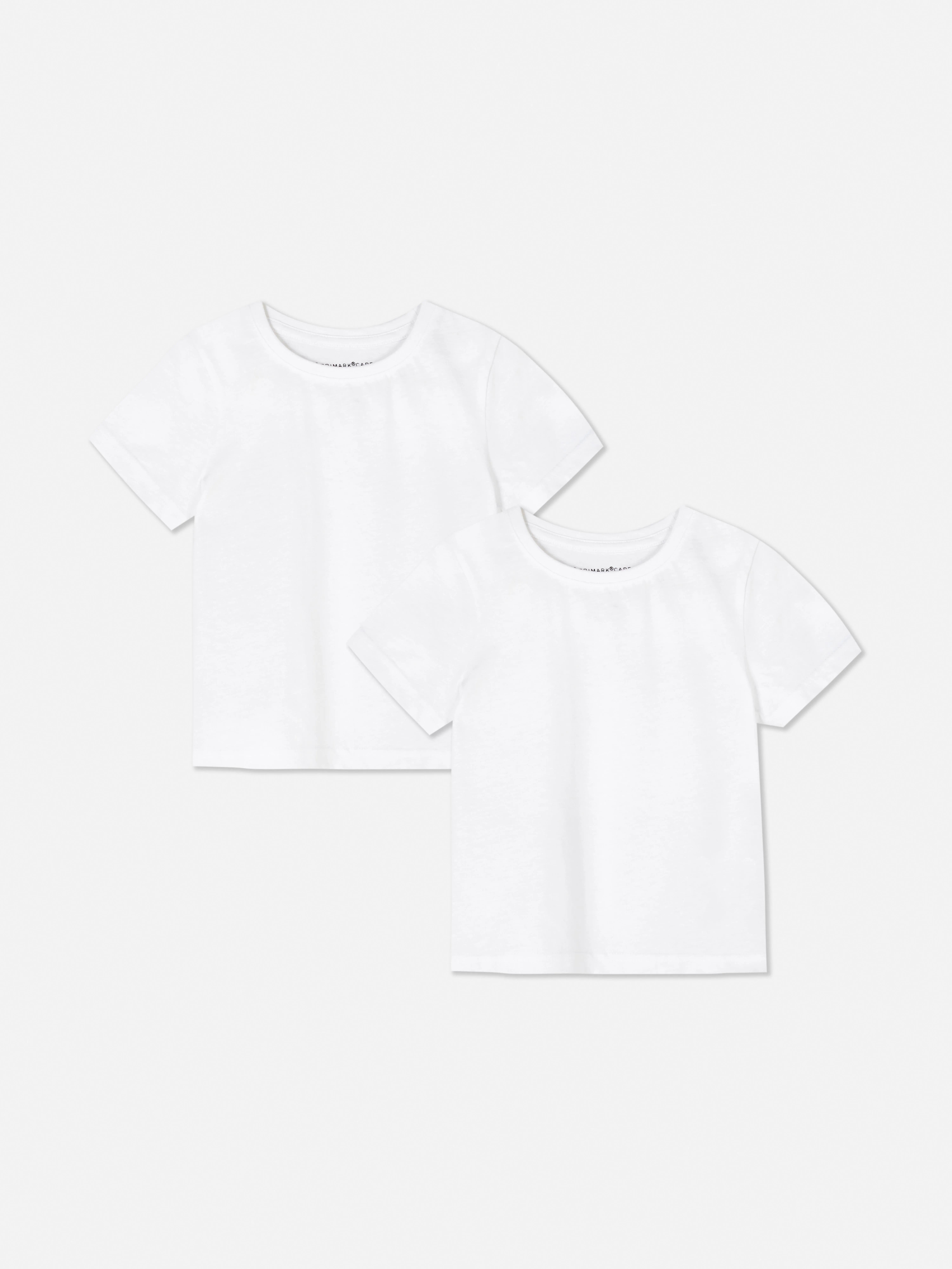 Pack de 2 camisetas escolares de manga corta