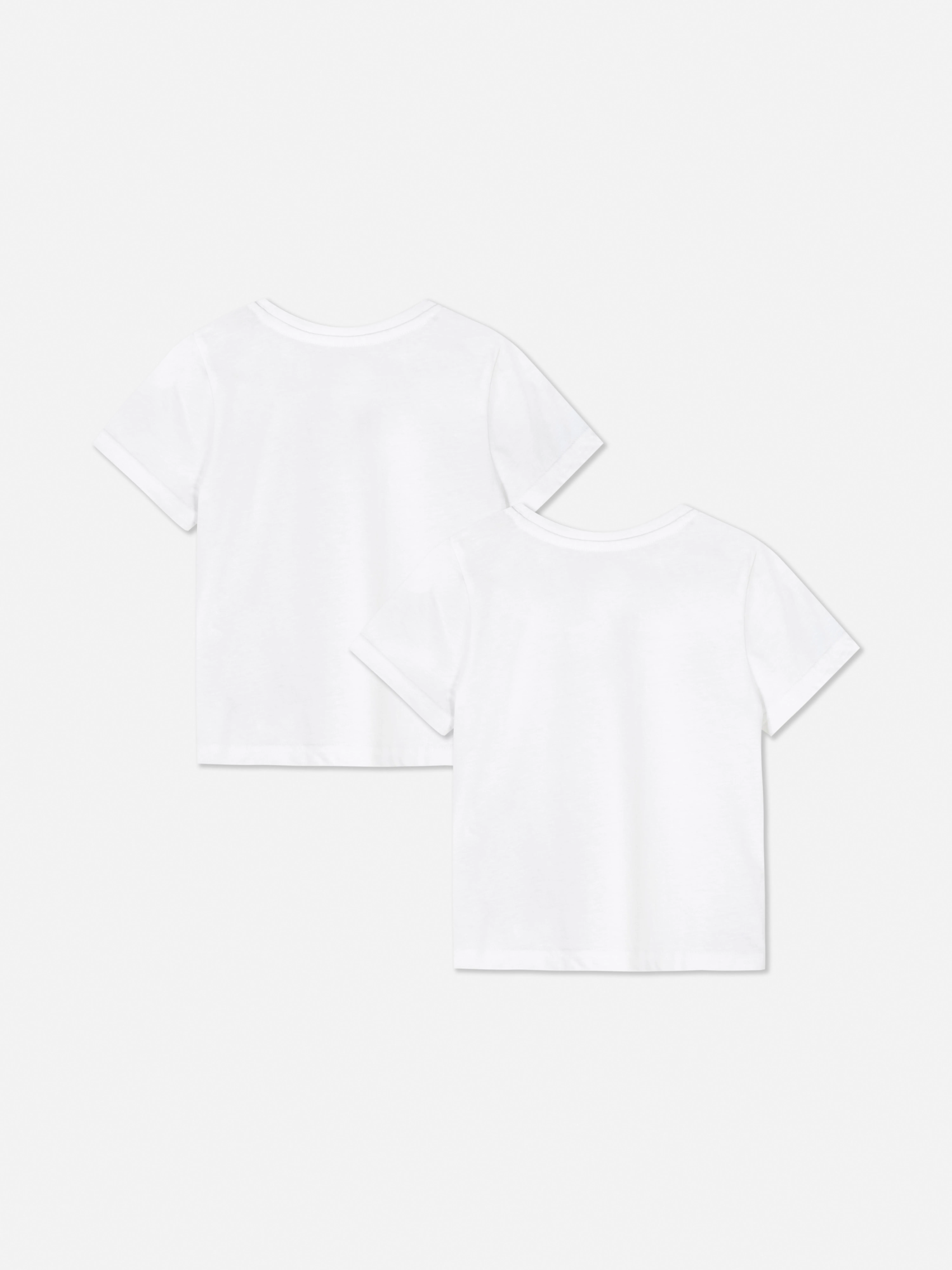 Pack de 2 camisetas escolares de manga corta