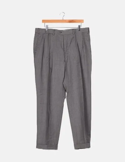 Palloram Pantalón gris sastre