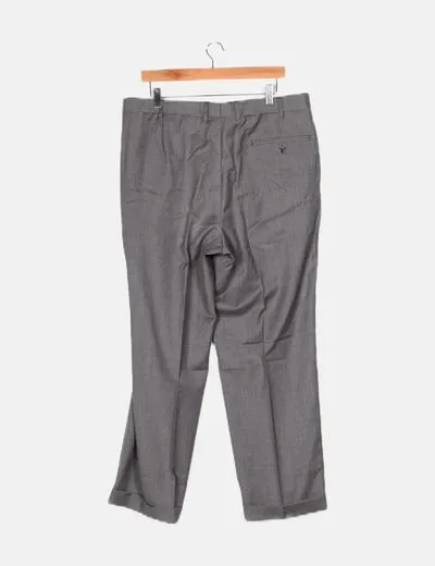Palloram Pantalón gris sastre