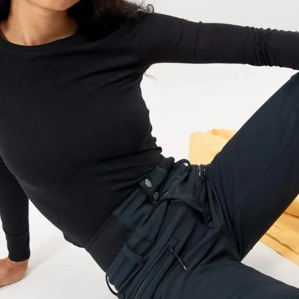 Pantalon Roxy Snow Rising High Negro