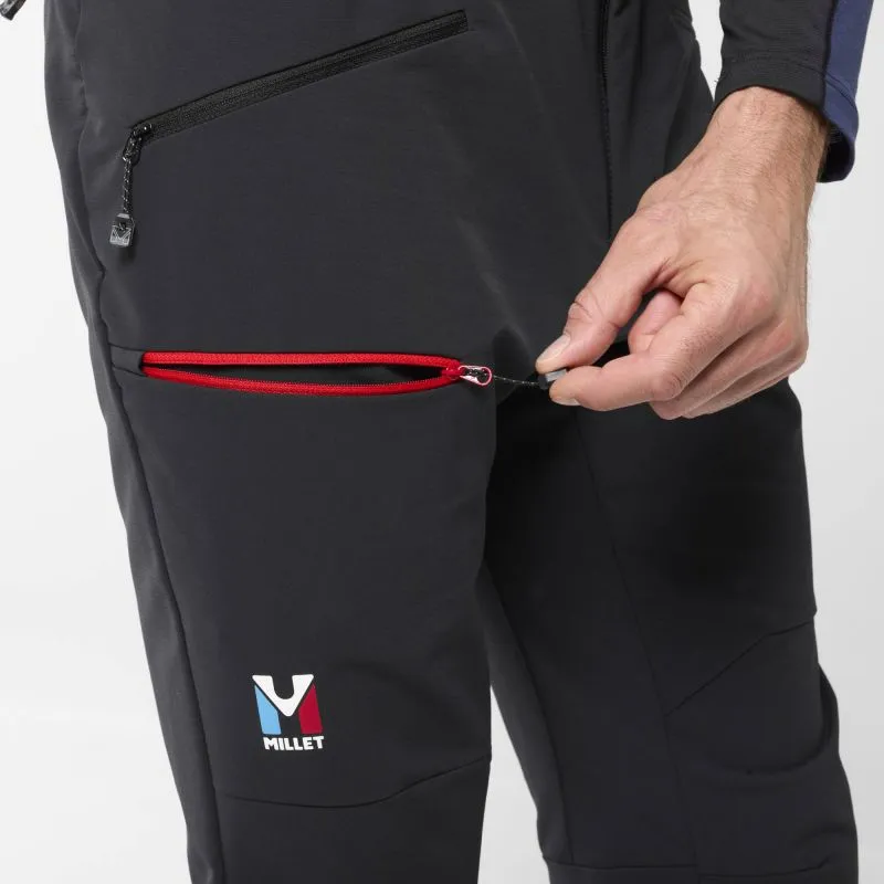 Pantalones cortaviento para hombre Millet Trilogy Edge Equi P M (NEGRO)