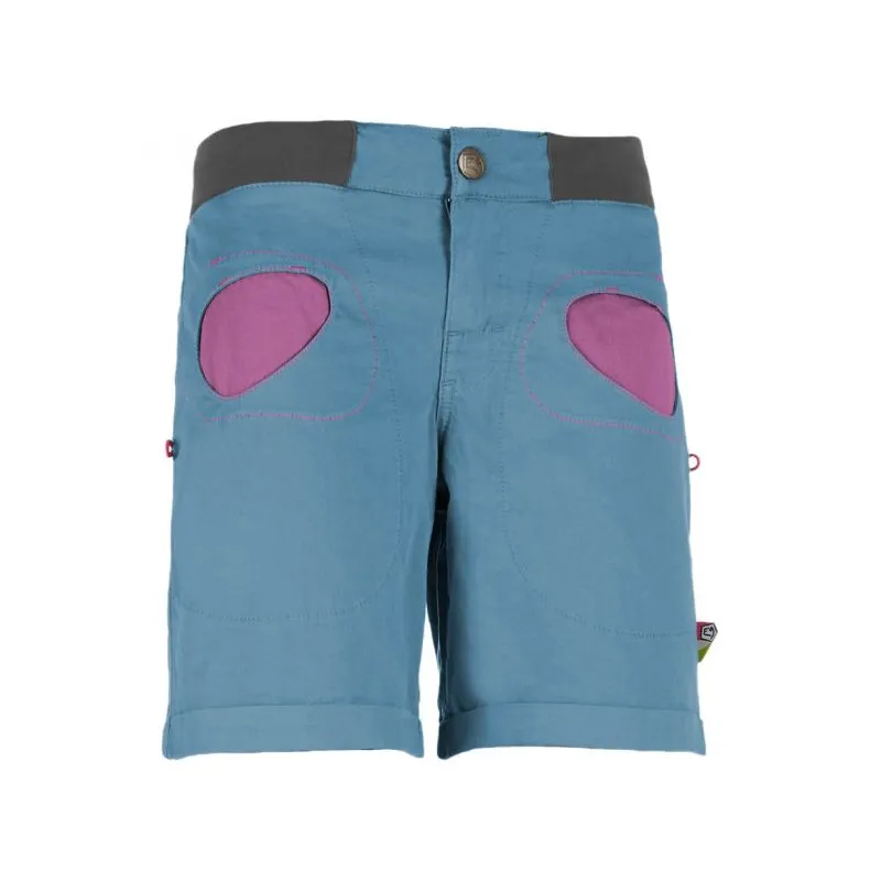 Pantalones cortos de escalada para mujer E9 Onda Short (POWDER BLUE)