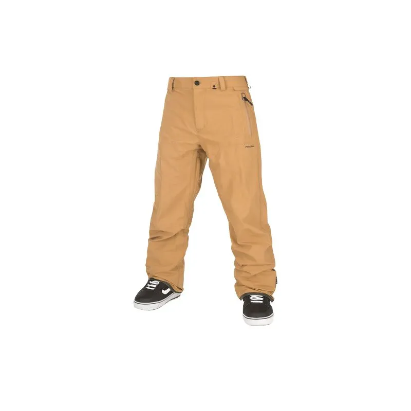 PANTALONES DE ESQUí VOLCOM L GORETEX PARA HOMBRE (CARAMELO)