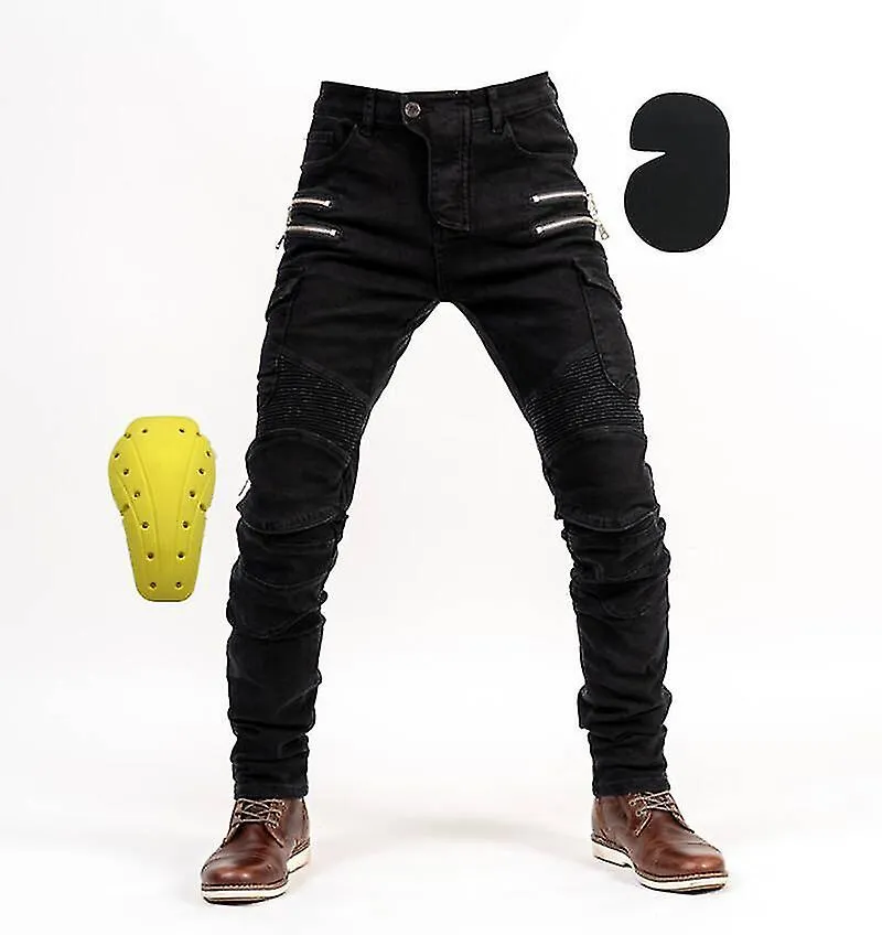 Pantalones Pantalones de motocicleta Hombres Moto Jeans Equipo de protección Montar Touring Pantalones de moto Pantalones de mot