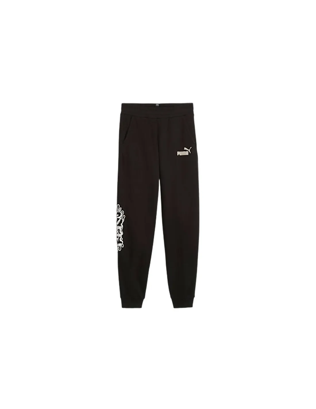 Pantalones Puma ESS+ MID 90s  Negro Infantil