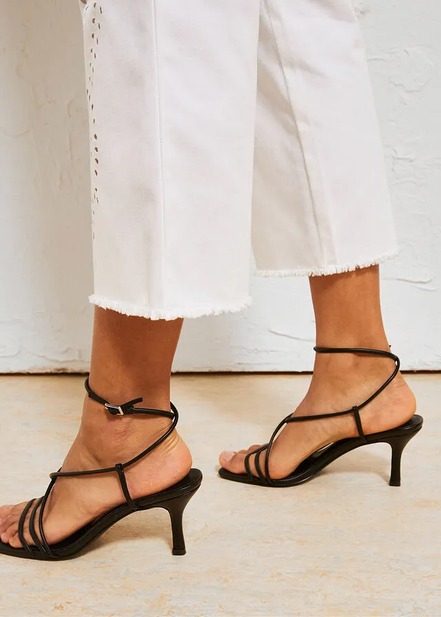 Pantalón capri Blanco