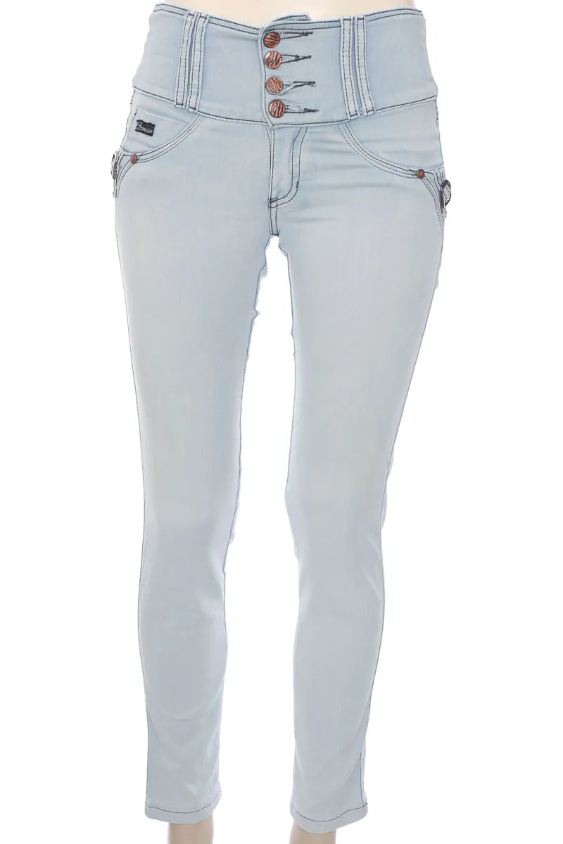 PANTALóN COLOR AZUL  BRUSSI