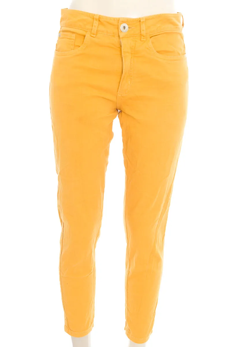 PANTALóN COLOR MOSTAZA  ELA