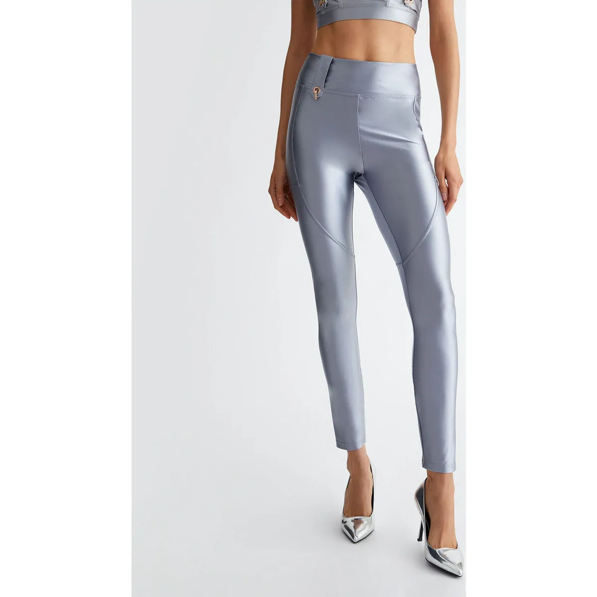 Pantalón de punto elástico