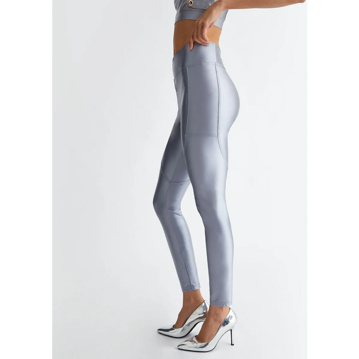 Pantalón de punto elástico