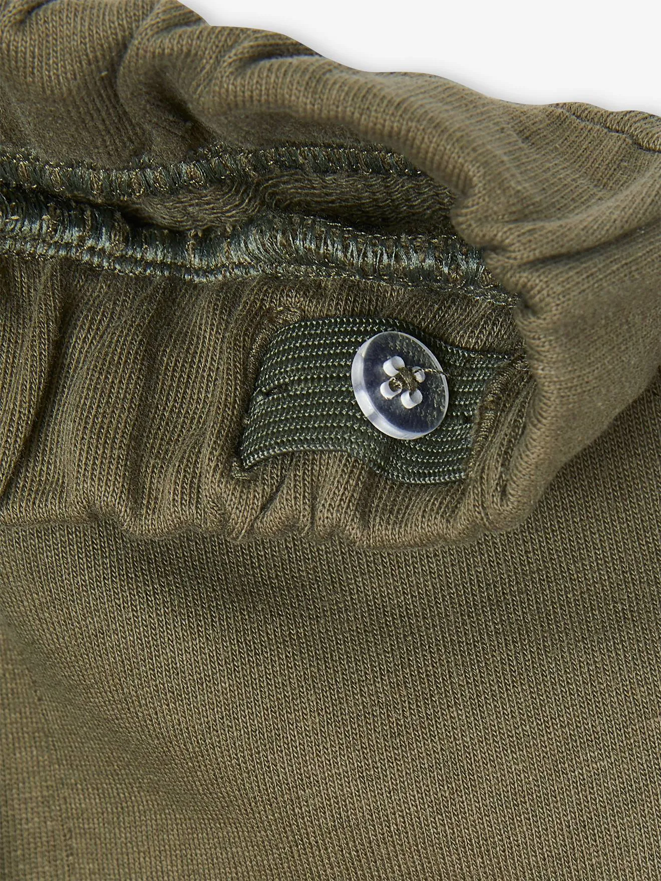 Pantalón jogging deportivo con bajo con cremallera y bolsillos de carpintero para niño