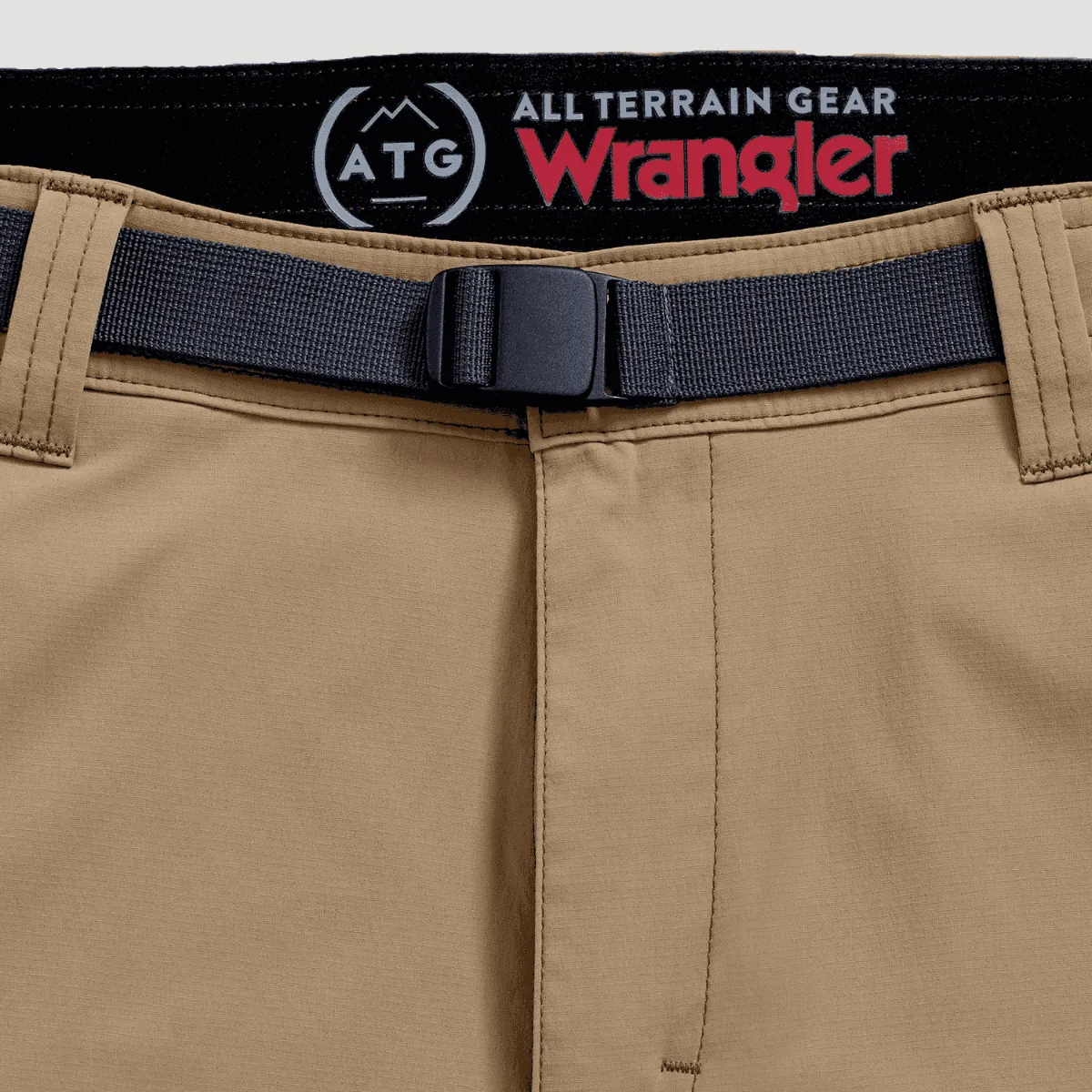 Pantalón Outdoor Hombre ATG by Wrangle Convertible Trail Jogger Café