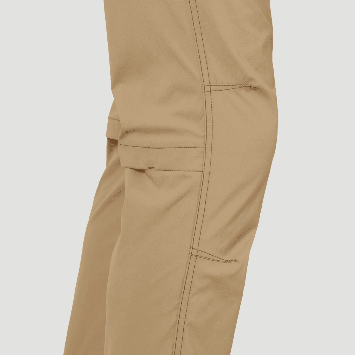 Pantalón Outdoor Hombre ATG by Wrangle Convertible Trail Jogger Café