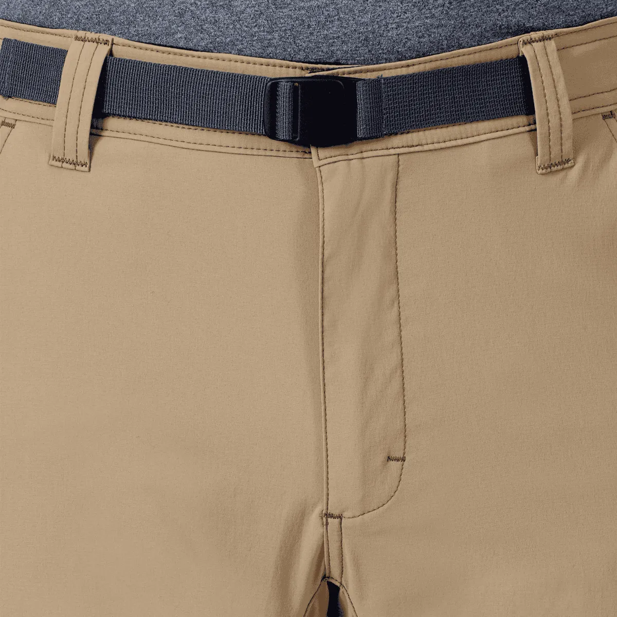 Pantalón Outdoor Hombre ATG by Wrangle Convertible Trail Jogger Café