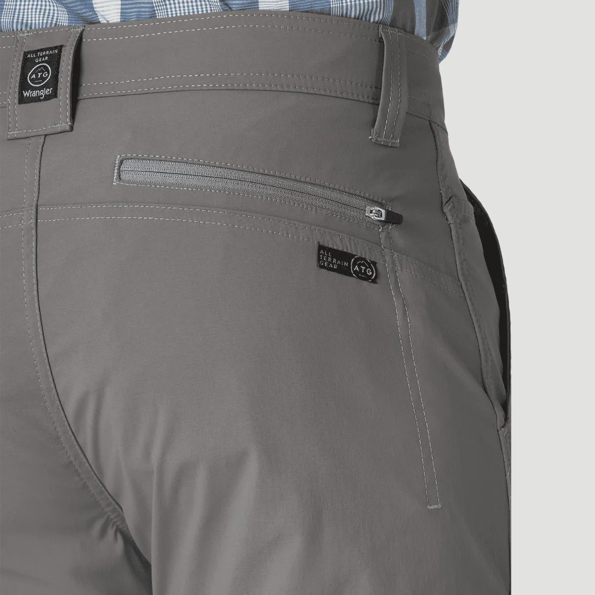 Pantalón Outdoor Hombre ATG by Wrangler Convertible Trail Jogger Gris
