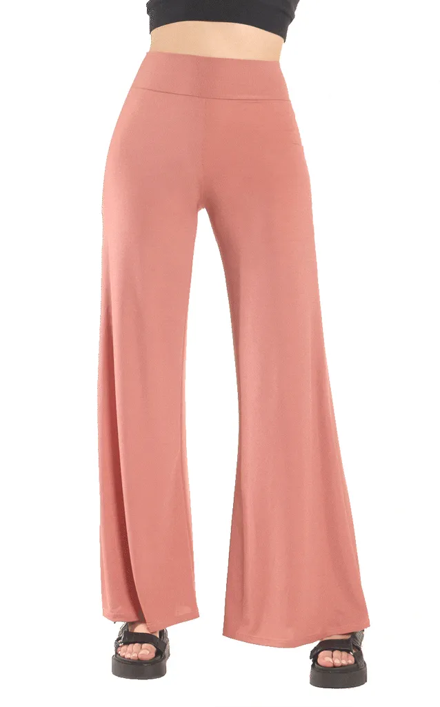 Pantalón Rosa Viejo Palazzo
