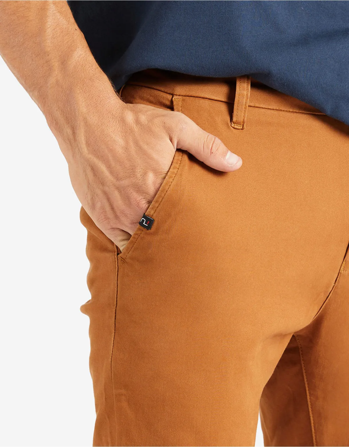 Pantalón skinny marrón