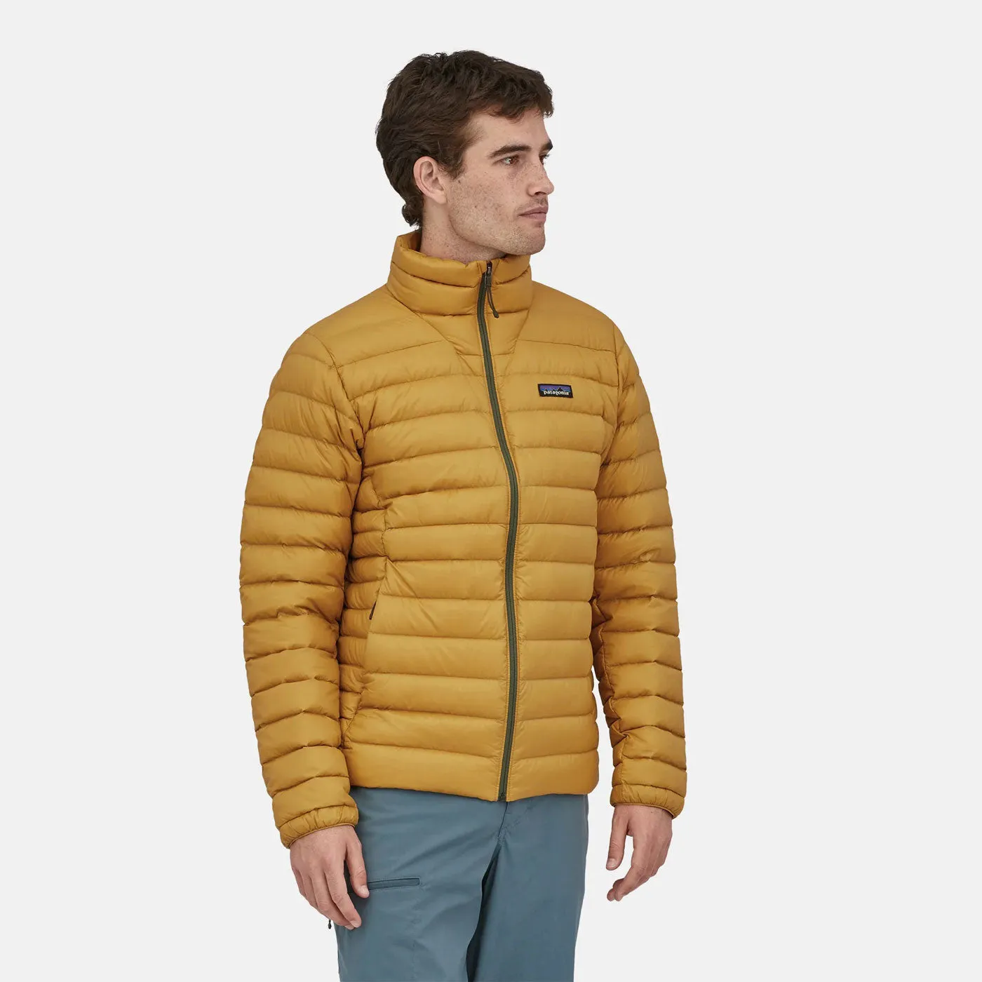 Patagonia Men's Down Sweater Jacket Cabin Gold