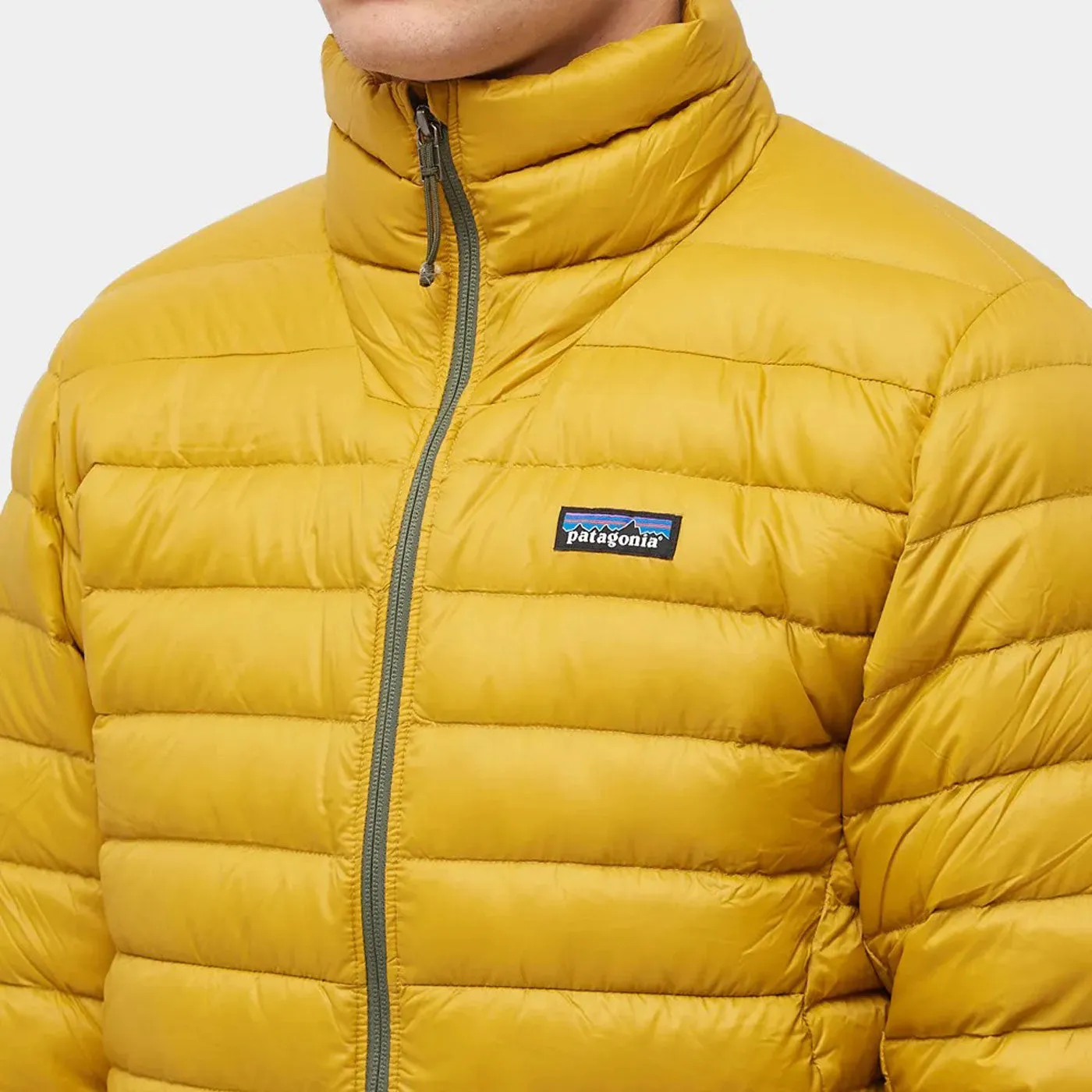 Patagonia Men's Down Sweater Jacket Cabin Gold