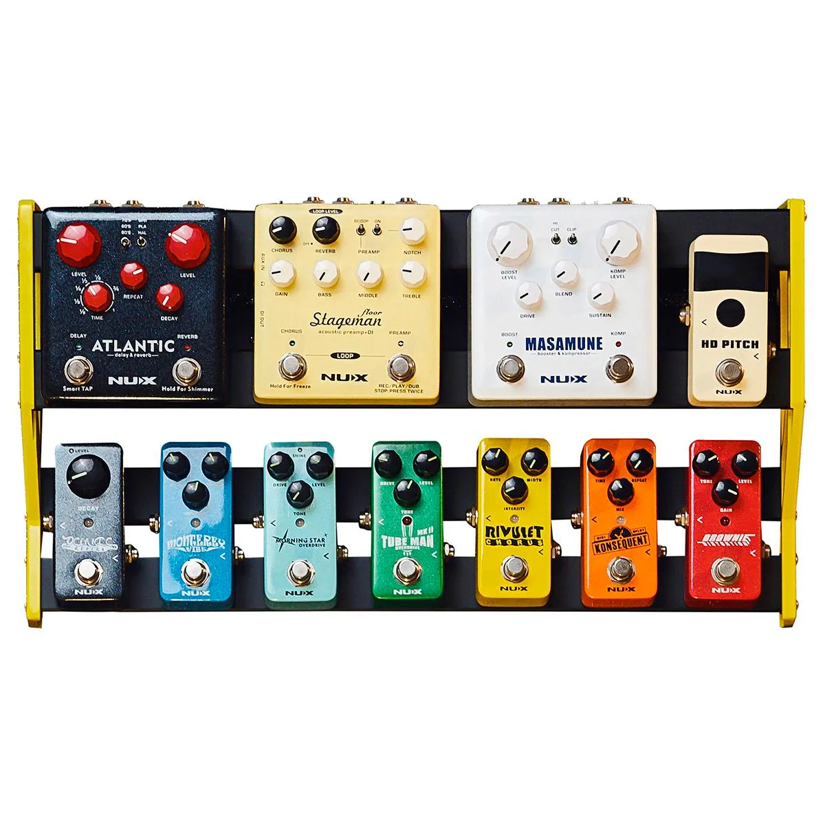 PEDALERA NUX 2 NIVELES C/FUNDA NPBM