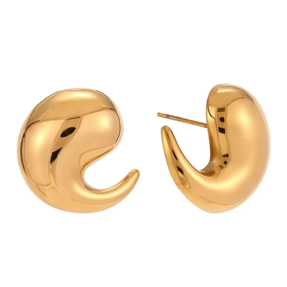 Pendientes Caracol Oro (PAR)
