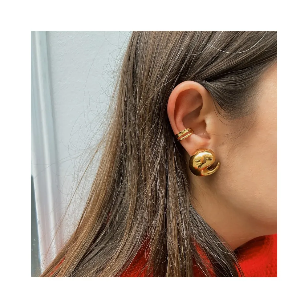 Pendientes Caracol Oro (PAR)