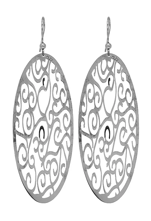 Pendientes largos de plata 144_ART6