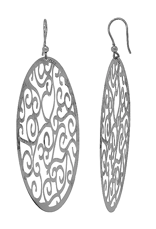 Pendientes largos de plata 144_ART6