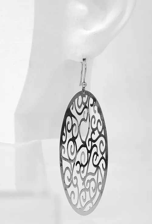 Pendientes largos de plata 144_ART6